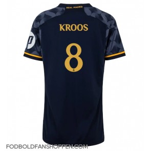 Real Madrid Toni Kroos #8 Udebanetrøje Dame 2023-24 Kortærmet